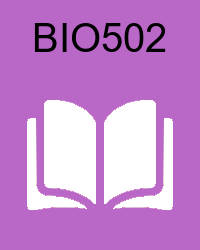 VU BIO502 Book