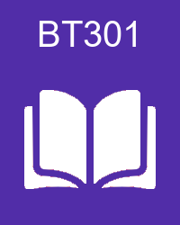 VU BT301 Solved Past Papers