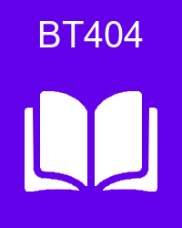 VU BT404 - Food Biotechnology handouts/book/e-book