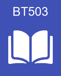 VU BT503 - Environment Biotechnology handouts/book/e-book