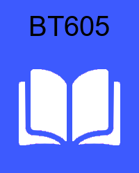 VU BT605 - Biosafety & Bioethics handouts/book/e-book