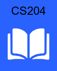 VU CS204 Book