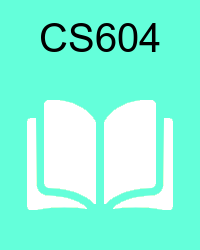 VU CS604 Materials
