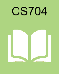 VU CS704 - Advanced Computer Architecture-II handouts/book/e-book