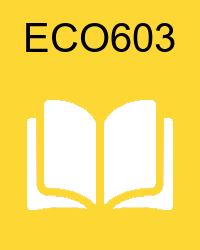 VU ECO603 - International Economics online video lectures