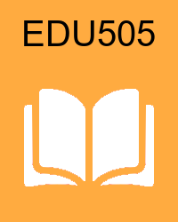 VU EDU505 Lectures