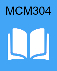 VU MCM304 - Mass Media in Pakistan handouts/book/e-book