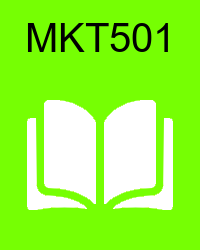 VU MKT501 Quizzes