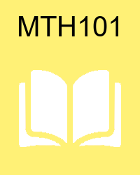 VU MTH101 Materials