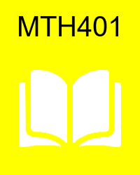 VU MTH401 - Differential Equations handouts/book/e-book