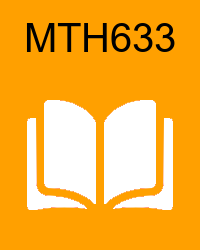 VU MTH633 - Group Theory handouts/book/e-book
