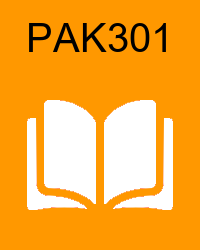 VU PAK301 Handouts