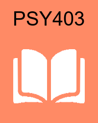 VU PSY403 - Social Psychology handouts/book/e-book