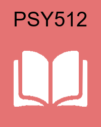 VU PSY512 Book