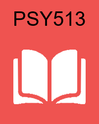 VU PSY513 - Forensic Psychology handouts/book/e-book