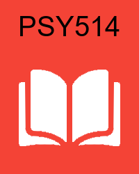 VU PSY514 Lectures