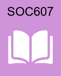 VU SOC607 - Urban Sociology online video lectures