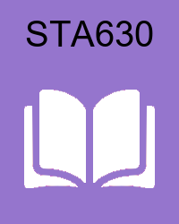 VU STA630 - Research Methods handouts/book/e-book