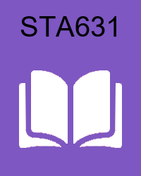 VU STA631 - Inferential Statistics handouts/book/e-book
