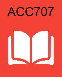 vu acc707  Video Lectures