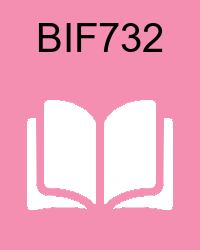 vu bif732  Video Lectures