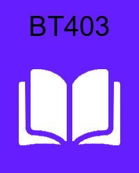 vu bt403  handouts