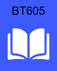 vu bt605  Video Lectures