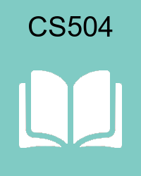 vu cs504  handouts