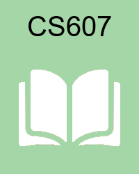 vu cs607  Video Lectures