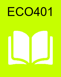 vu eco401  - Economics Video Lectures