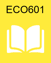 vu eco601  Video Lectures