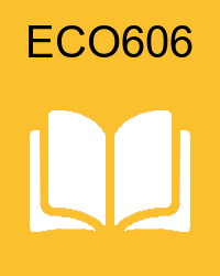 vu eco606  Video Lectures