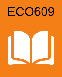 vu eco609  Video Lectures