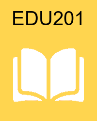 vu edu201  Video Lectures