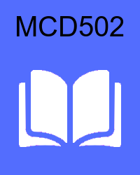 vu mcd502  Video Lectures