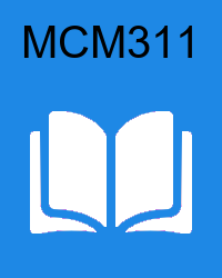 vu mcm311  Online Quizzes