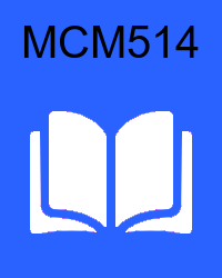 vu mcm514  Video Lectures