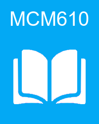 vu mcm610  Video Lectures