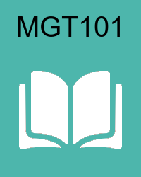 vu mgt101  Video Lectures