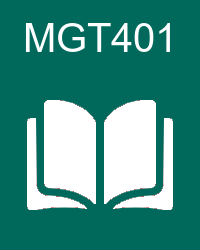 vu mgt401  Solved Past Papers