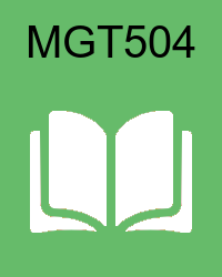 vu mgt504  Solved Past Papers