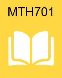 vu mth701  Video Lectures