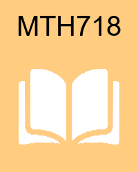 vu mth718  Solved Past Papers